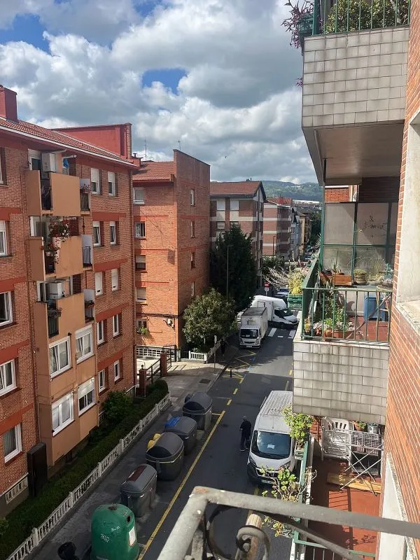 Balcony - Central Flat with Balcony in Las Arenas