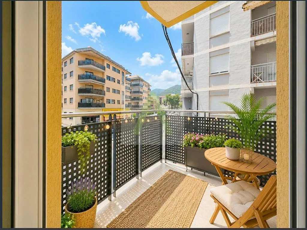 Balcony - Apartment with Terrace in Oropesa del Mar Centre