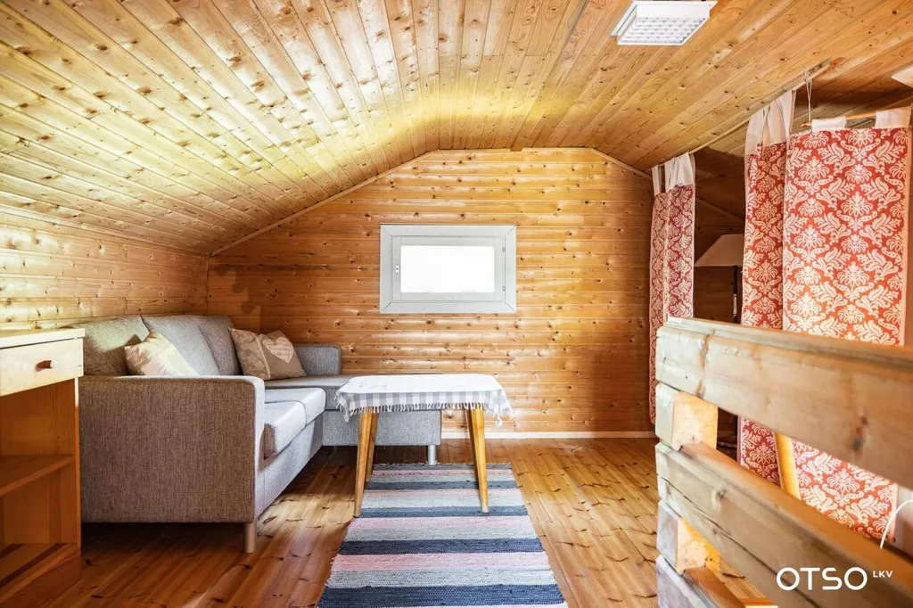 Bedrooms - Winter Cottage with Sauna on Hästikari Island