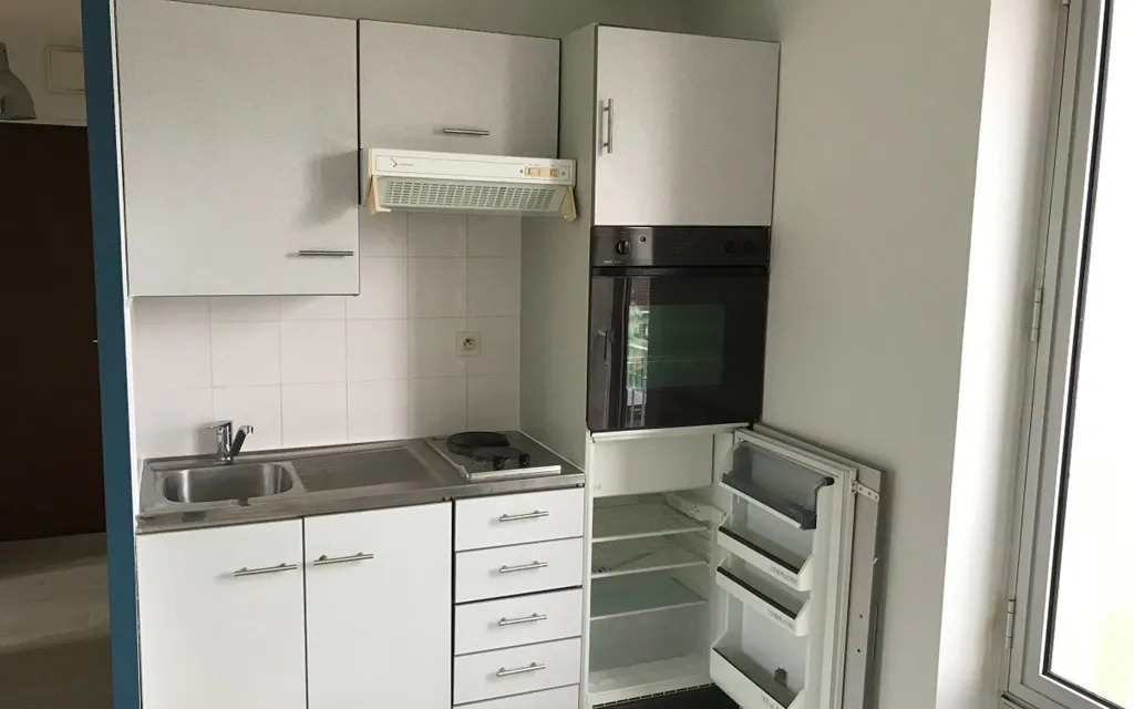 Cucina - Bright T2 Apartment with Balcony in Saint-Marcellin