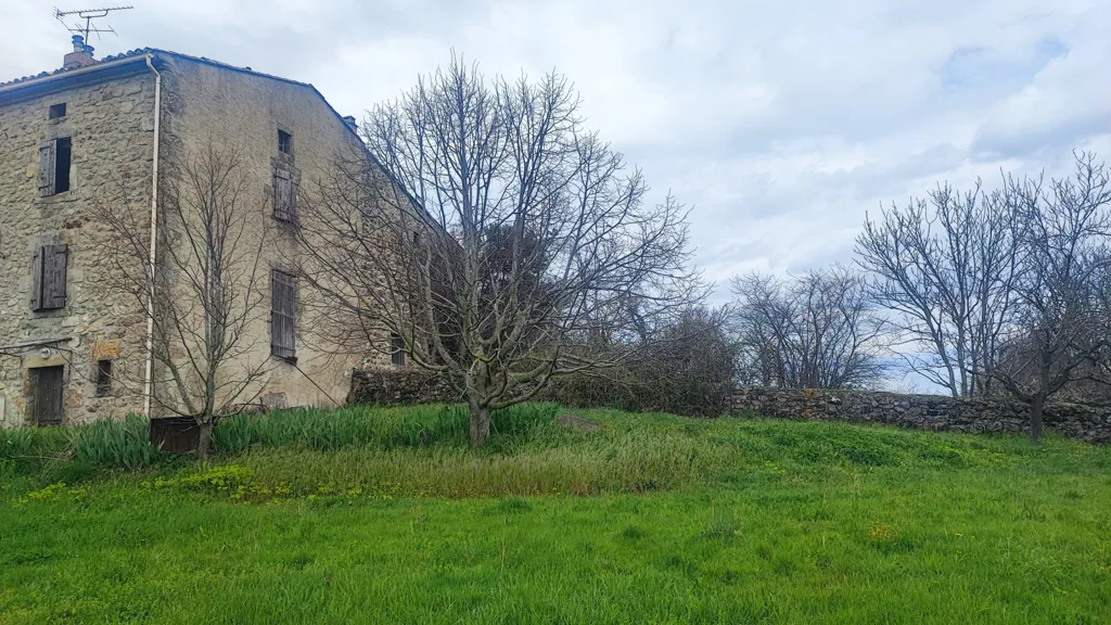 Exterior - Renovable Building with Courtyard in Champis
