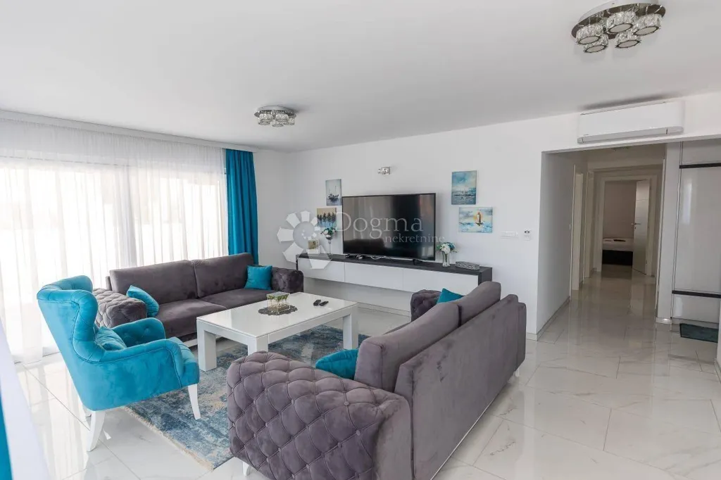 Living Room - Designer Apartment with Sea View in Crikvenica