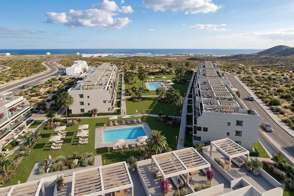 Õhuvaade - New Flat with Pool in Vera Playa