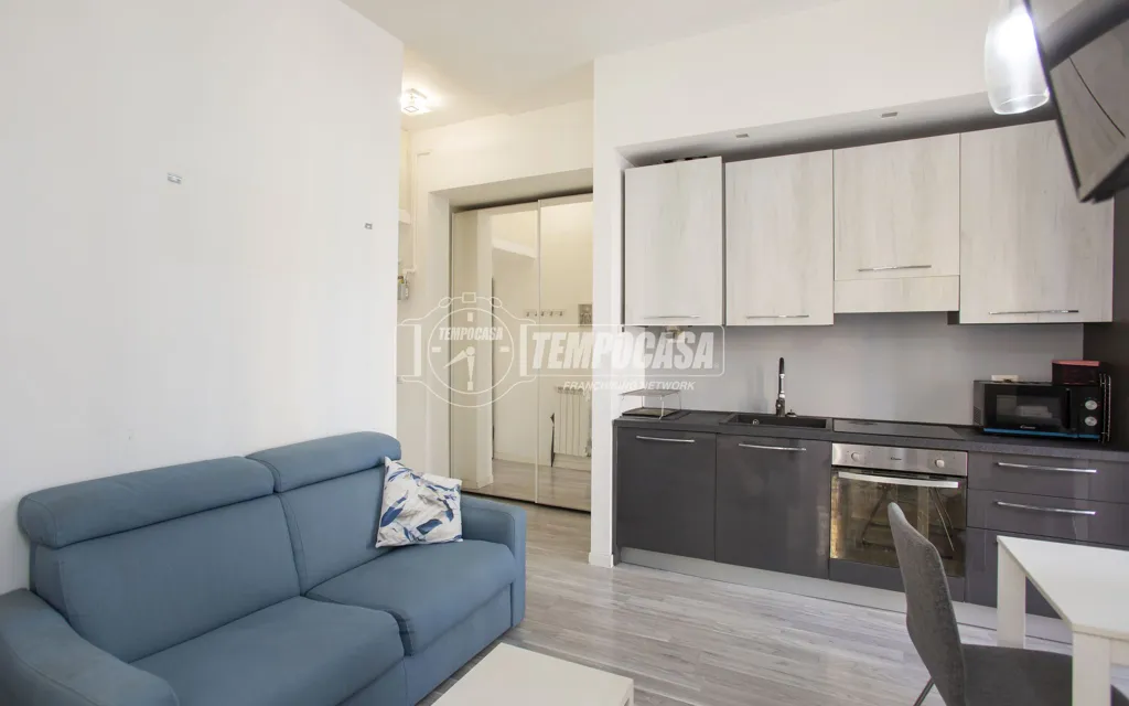 Séjour - Rustic-Style Flat with Balcony in Milan