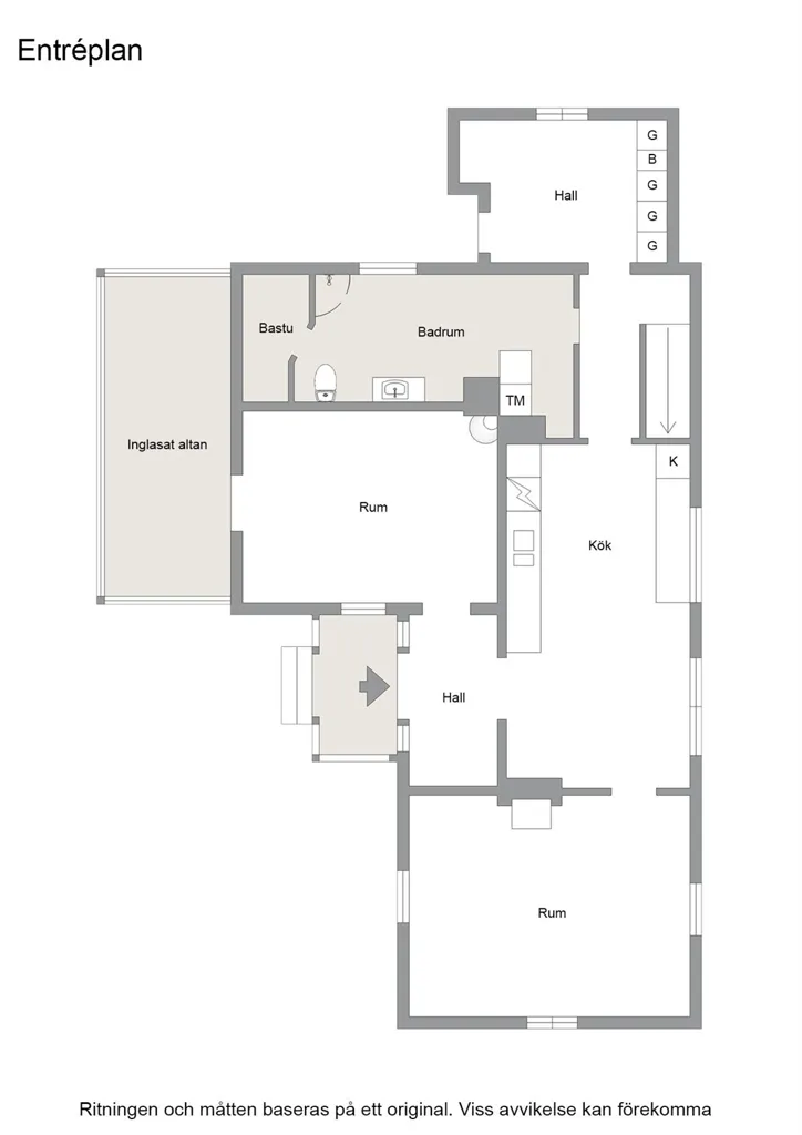 Plan - Charming Red Villa with Countryside View in Jula