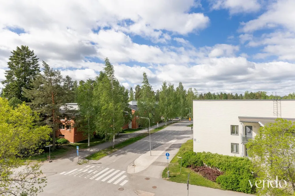 Vue aérienne - Bright Studio Flat with Balcony in Kekkola, Jyväskylä