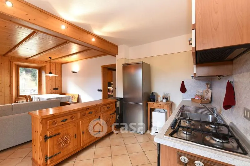 Cucina - Trilocale with Mountain View in Valdidentro