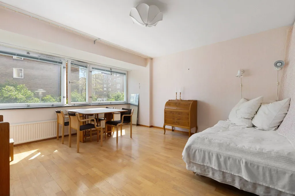 Elutuba - Charming 1-Bedroom Flat with Garden View in Södermalm