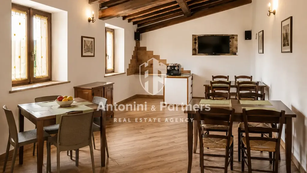 Sala da pranzo - Rustic Farmhouse with Pool in Todi