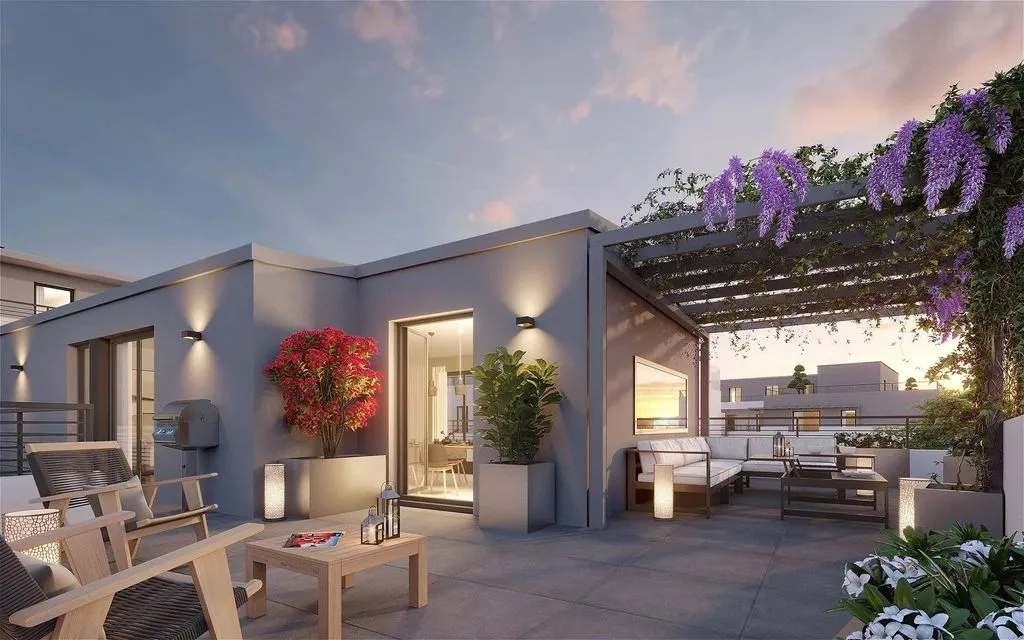 Terrasse - Appartement Luxe avec Terrasse sur le Toit à Sète