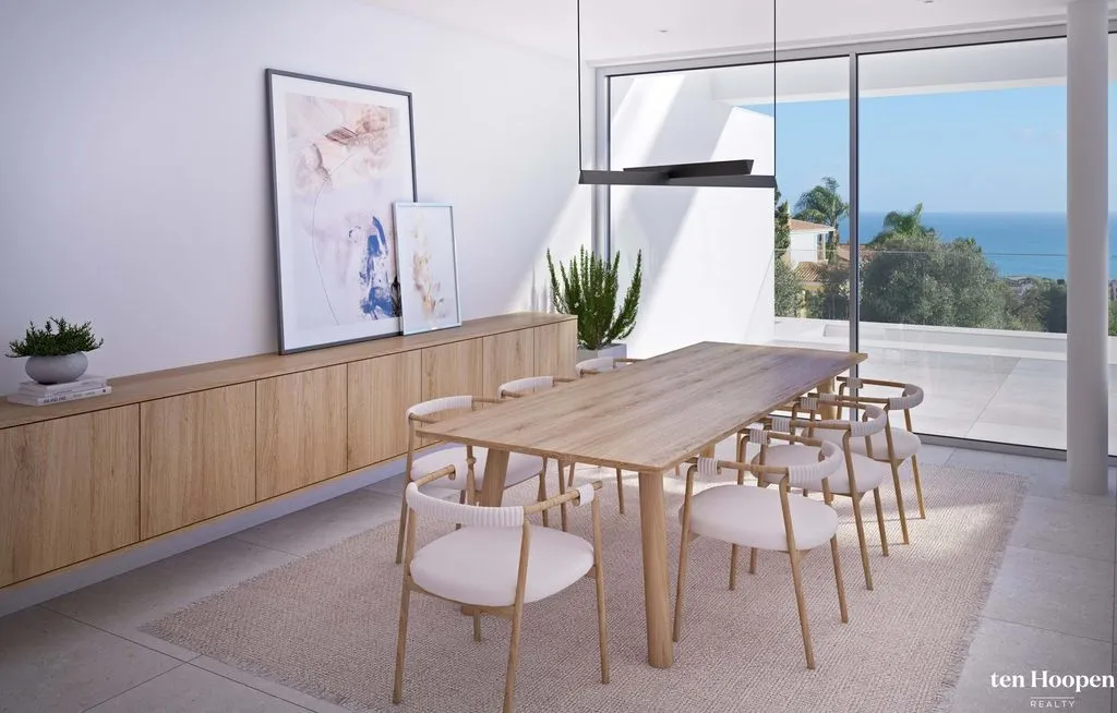 Söögituba - Luxury Semidetached House with Sea View in Praia Da Luz