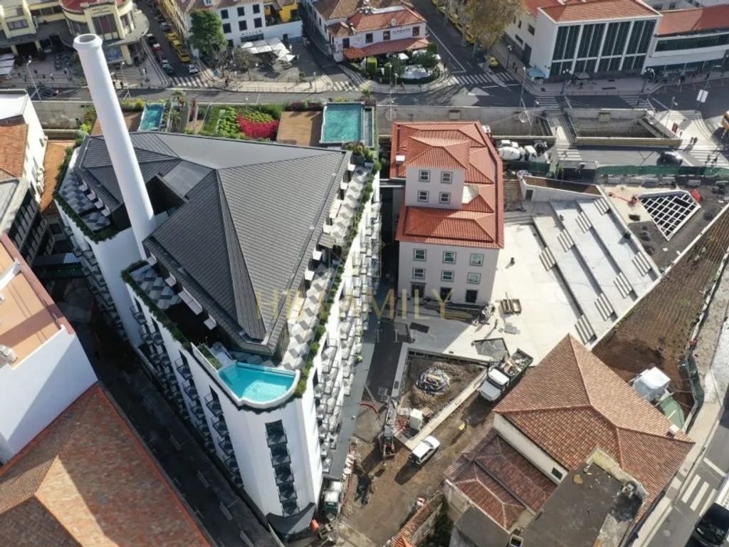 Vue aérienne - Luxury Apartment with Rooftop Pool in Funchal