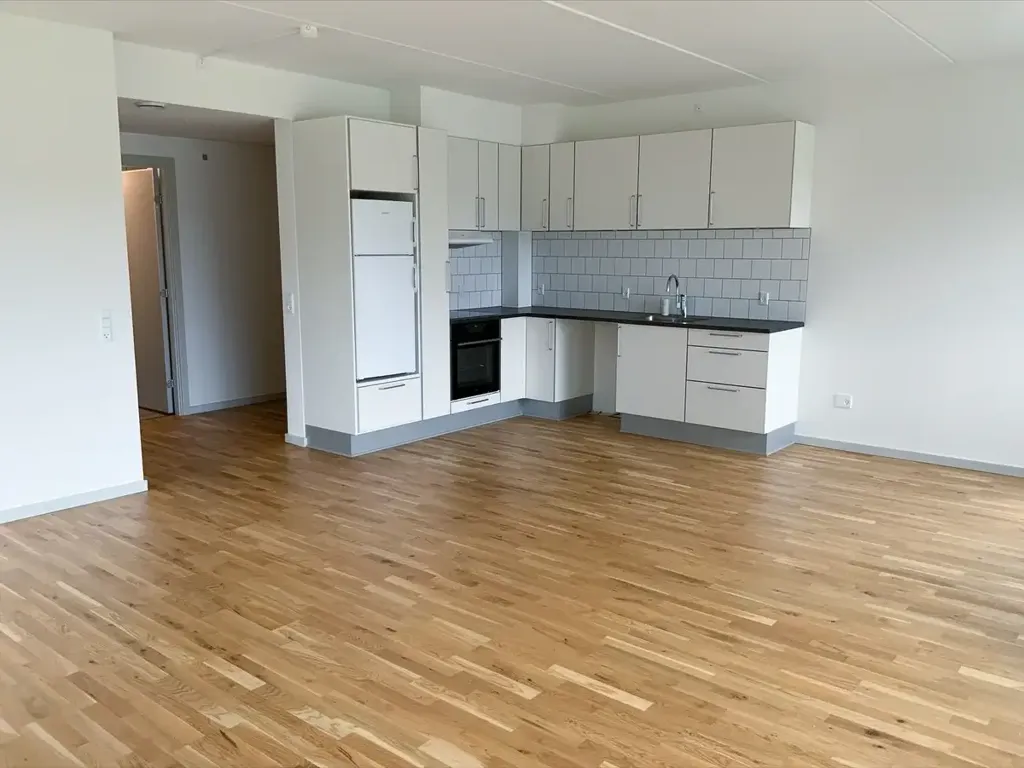 Cuisine - 3-Bed Flat with River View in Vejen