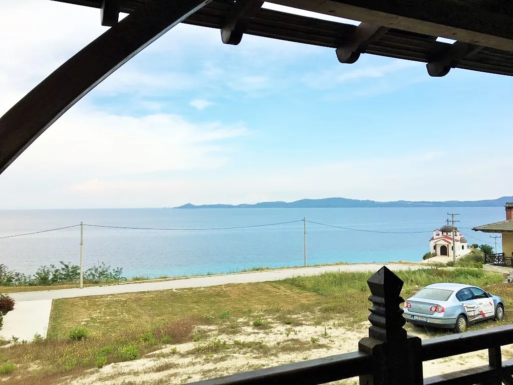 Balcon - Maisonette with Sea View in Athos, Chalkidiki