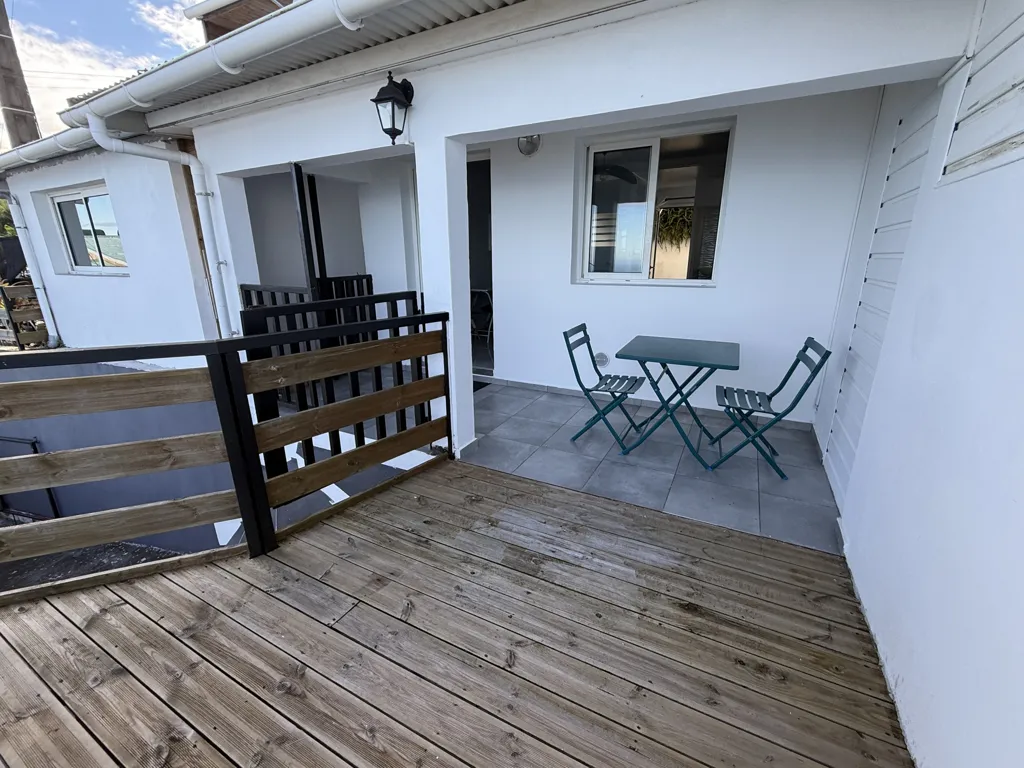 Balcon - Appartement avec Vue Mer à La Chaloupe