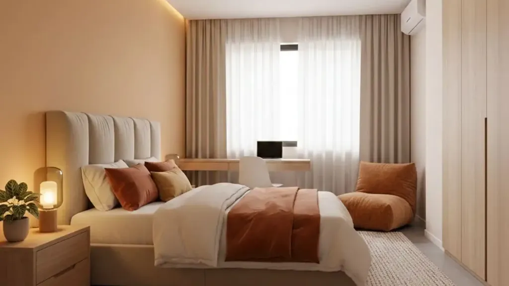 Bedrooms - Modernised Apartment with Balcony in Cesena