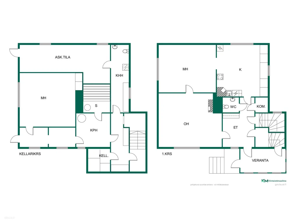 Plan - Detached House with Sauna in Hyvinkää