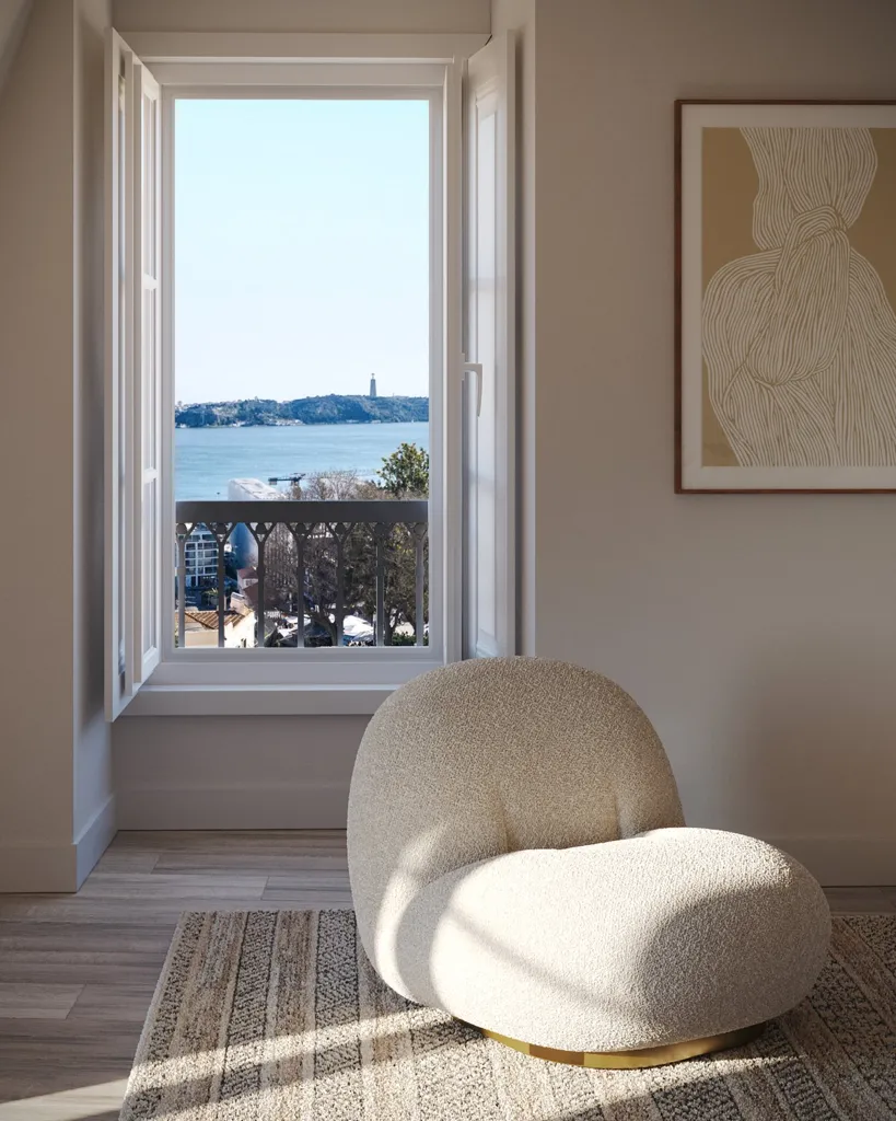 Séjour - Duplex Apartment with Terrace in Lisbon's Historic Centre