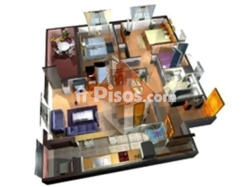 Planimetria - Apartment with Terrace in Francisco Hernando