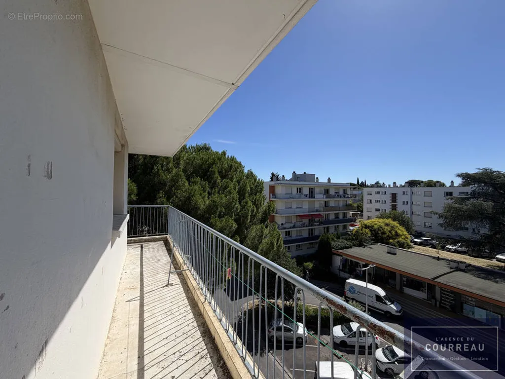 Balcon - Appartement T3 avec terrasse à Arceaux