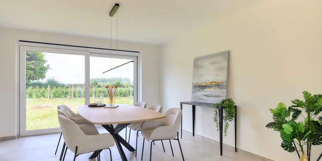 Salle à manger - Nouvelle Maison Énergétique au Centre de Steenhuffel