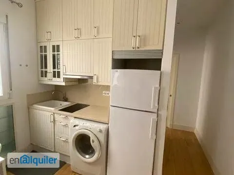 Cucina - Bright Apartment with Balcony in Madrid