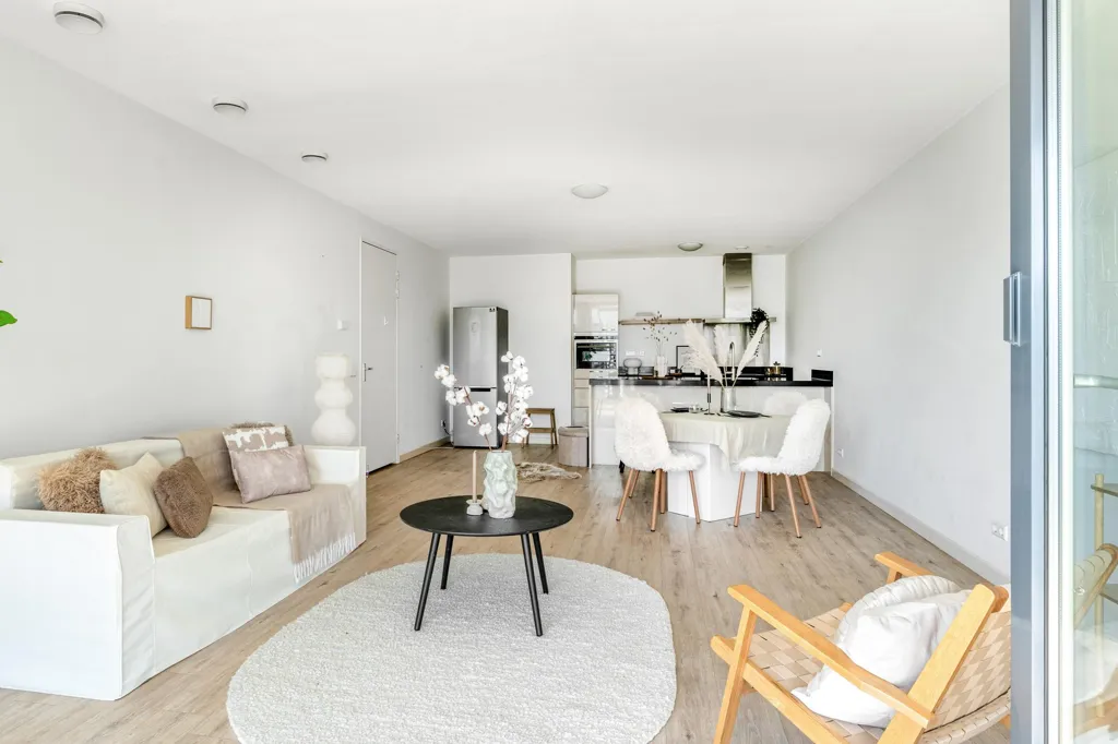 Séjour - Galerie Flat with Skyline View in Rotterdam