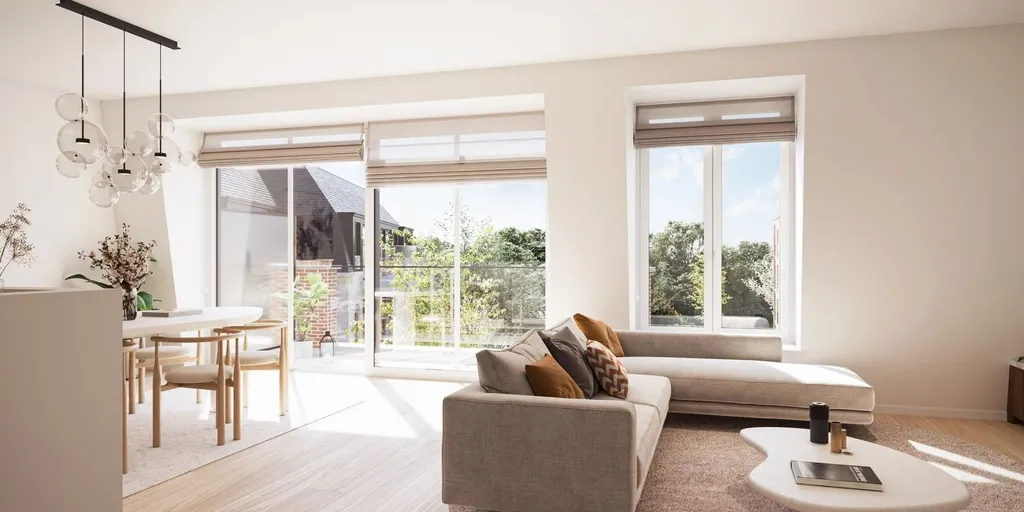 Séjour - Appartement Neuf avec 3 Chambres à Berlaar