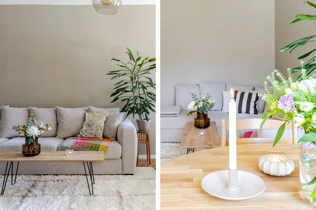 Séjour - Bright Two-Bedroom with Balcony in Kalmar