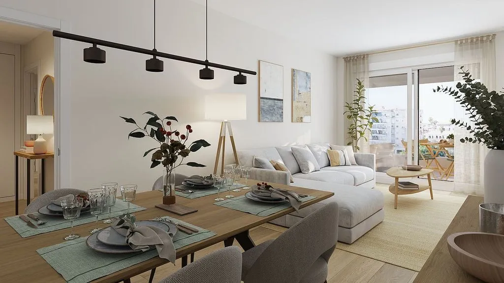 Söögituba - New Flat with Pool in De Andalucía Street