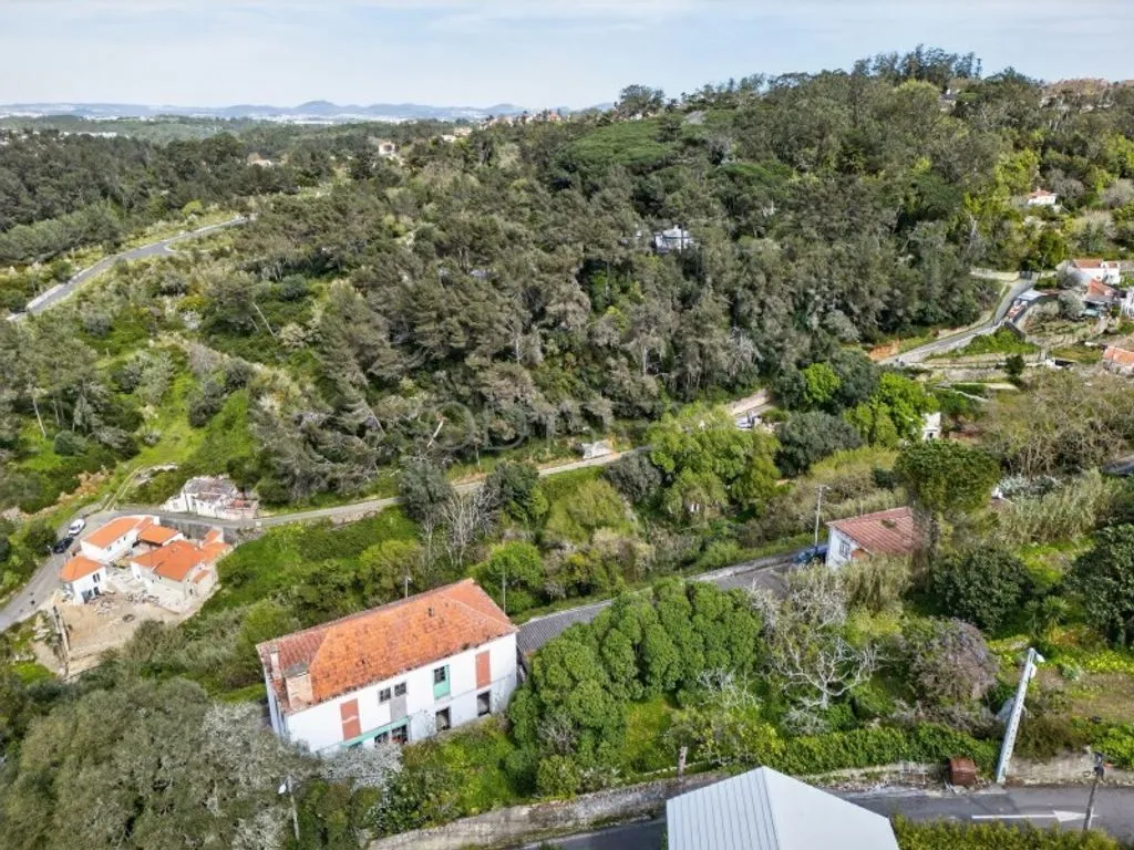 Vue aérienne - Luxury Hotel Development in Sintra's Historic Village