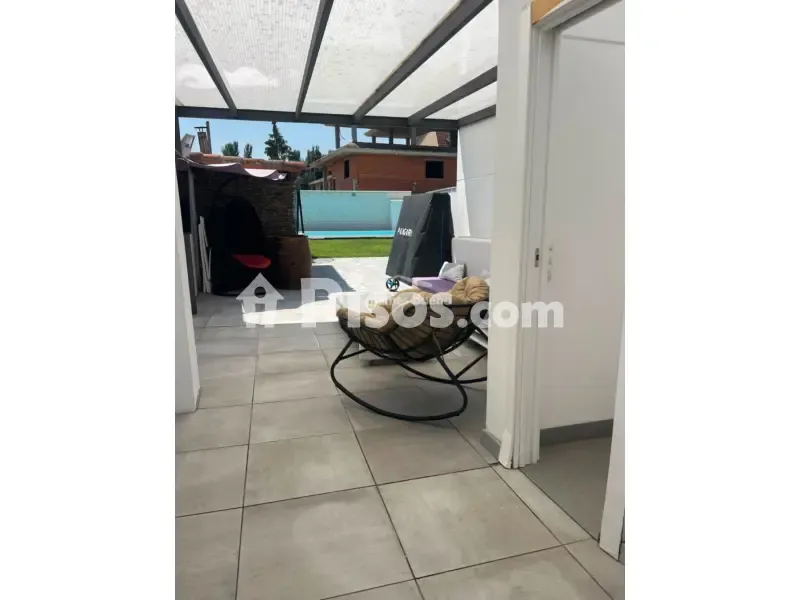 Terrass - Semi-detached House with Pool in Villamayor