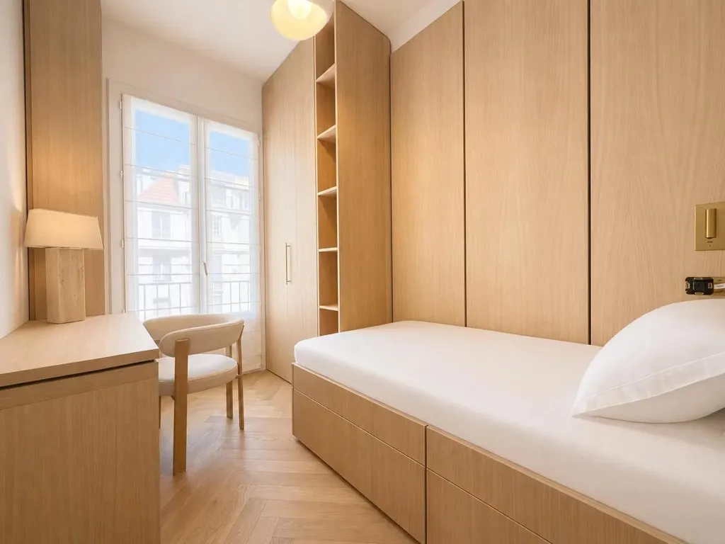 Chambres - Appartement Luxe avec Terrasse Sud à Nice