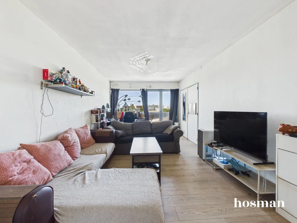 Soggiorno - 2-Bedroom Apartment with Double Balcony in Pessac