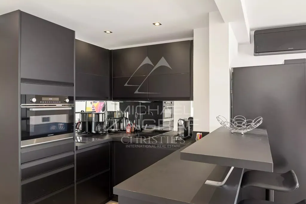 Köök - Apartment with Sea View on the Croisette, Cannes