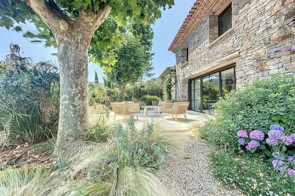 Terrasse - Contemporary House with Pool in La Môle