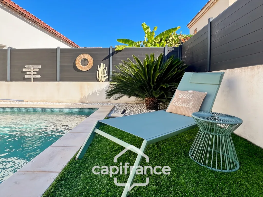 Bassein - Contemporary House with Pool in La Garde
