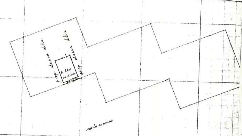 Plaan - Trilocale with Balcony in Belvedere Ostrense