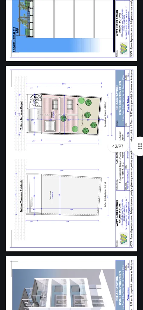 Appartement à Terminer avec Vue Mer à Pointe-à-Pitre
