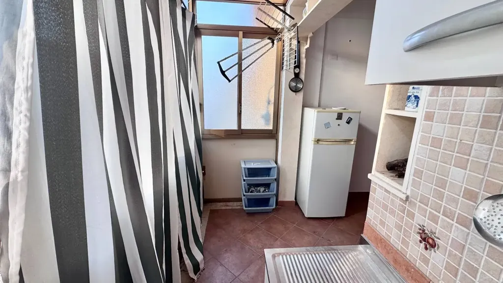 Köök - 3-Bedroom Apartment with Balcony in Palermo