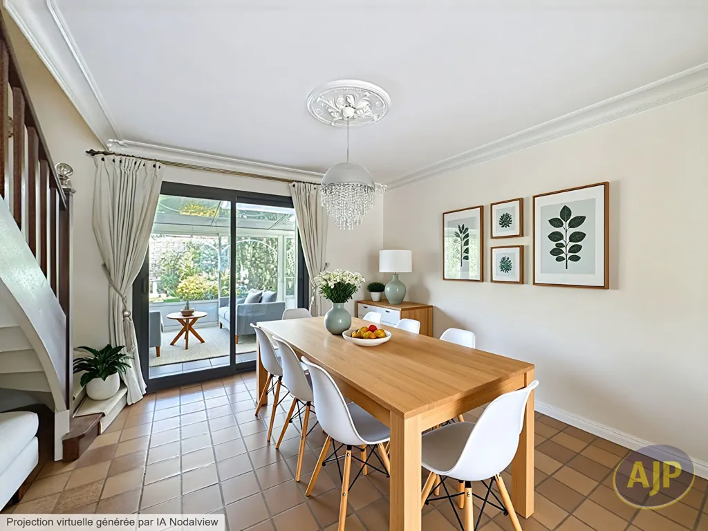 Salle à manger - Maison dans Impasse Calme avec Jardin à Nantes