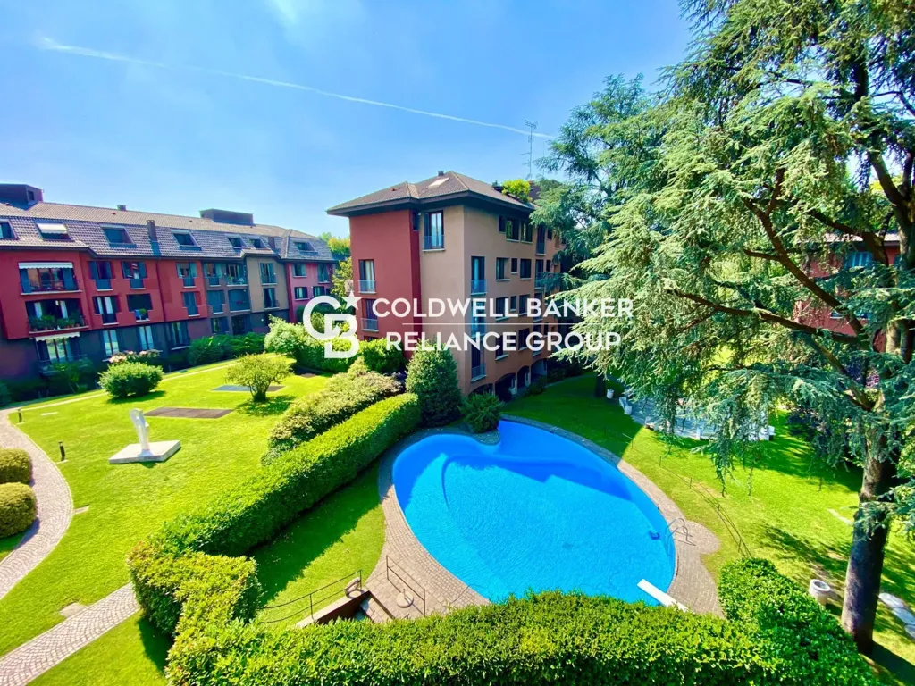 Vue aérienne - Renovated Flat with Pool in Milan, San Siro