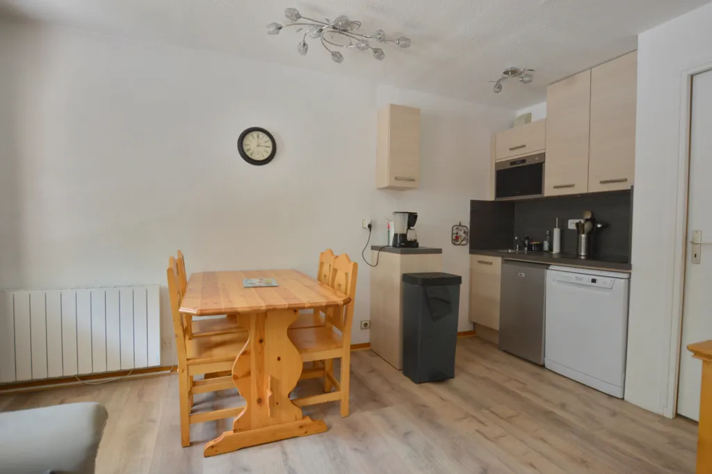 Salle à manger - Studio avec Terrasse Sud-Ouest à Pralognan-la-Vanoise