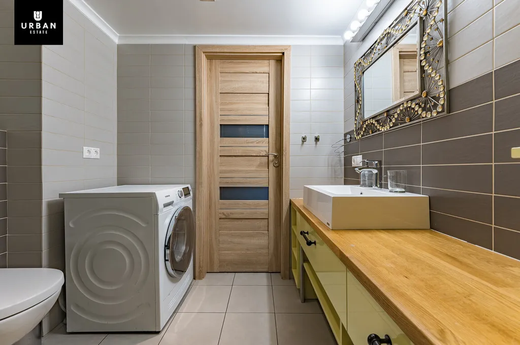 Salles de bain - Modern Apartment with View in Vilnius