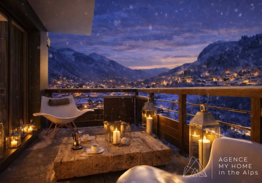 Rõdu - Duplex Apartment with Mountain View in Montriond