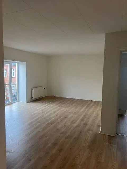 Séjour - Three-Bedroom Flat in Skive