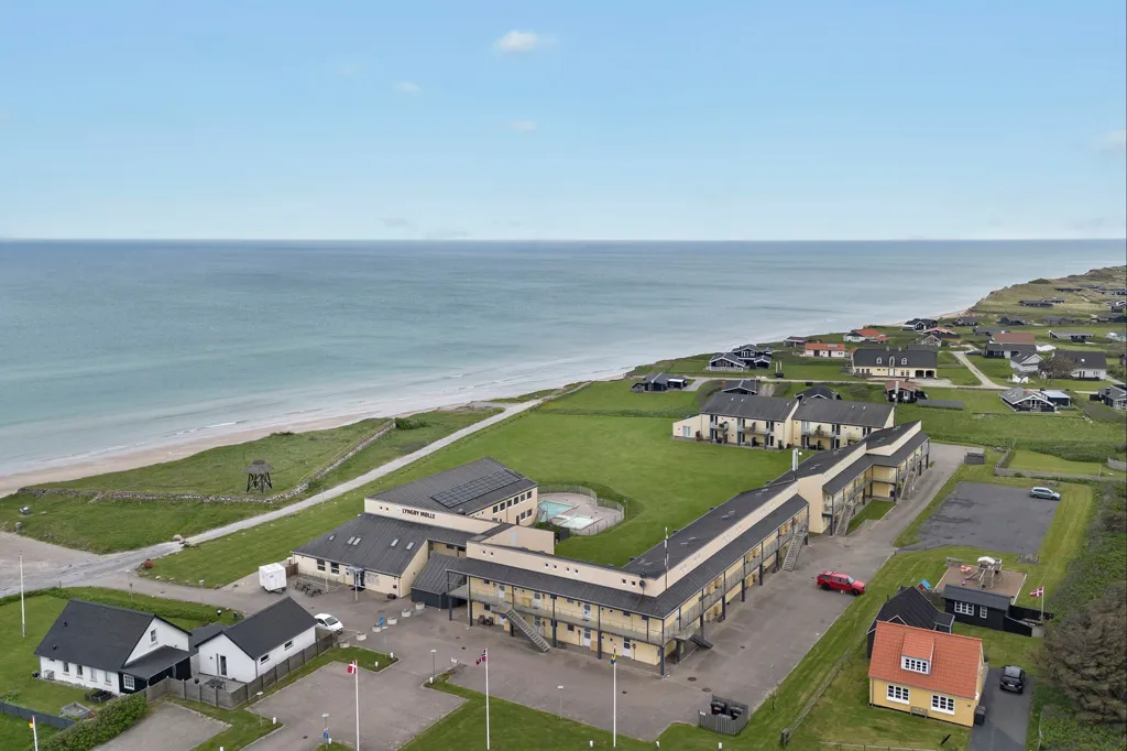 Vue aérienne - Apartment with Sea View in Løkken