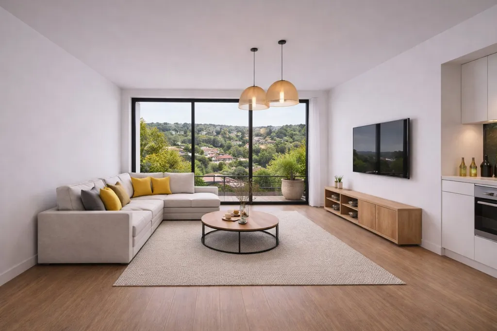 Elutuba - 2-Bedroom Flat with Balcony in Plaisir