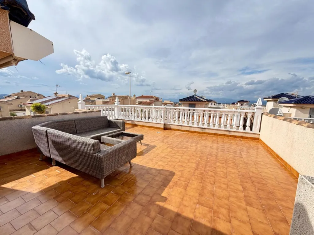 Terrasse - Renovated Adjoined House with Pool in Ciudad Quesada