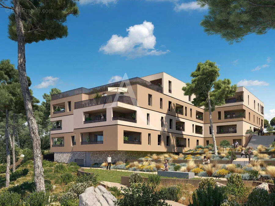 New T3 with Terraces in Sylvan Setting